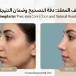 تجميل الأنف المعقد قبل وبعد   دقة التصحيح مع د  حسن النعيم في الرياض