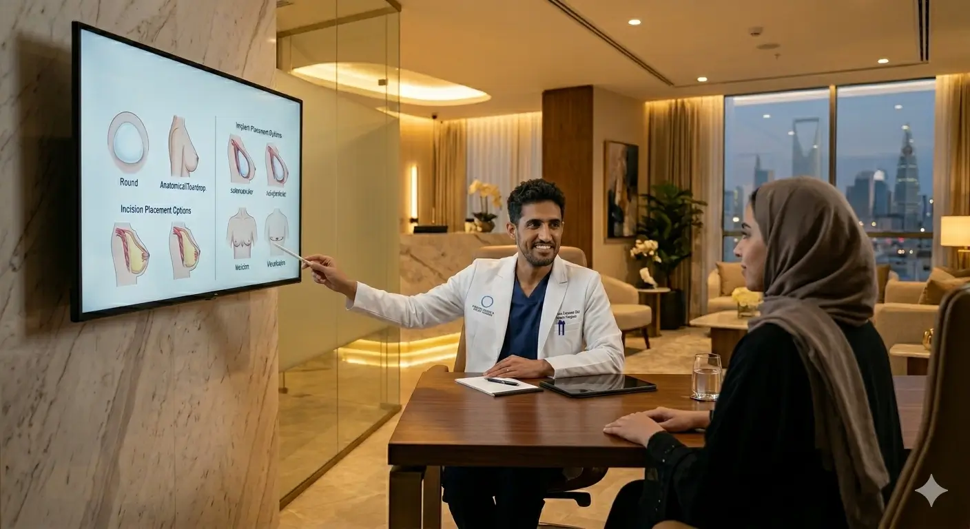 عملية تكبير الثدي الرياض في عيادة د  حسن النعيم